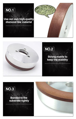 OEM CBN Grinding Wheel Resin Bond Cast Iron Grinding Wheel Hardness