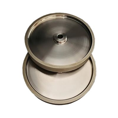 Electroplating Wood Grinding Wheel Metal Grit Silver Disesuaikan
