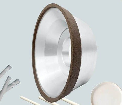 ODM Diamond Cup Wheel Hardness Glass Ceramic Grinding Wheel Surface