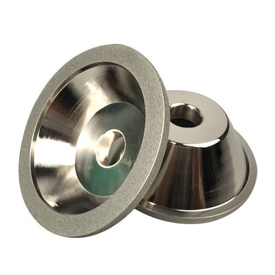 Bowl Electroplated Diamond Grinding Disc CBN Diamond Sharpening Wheel