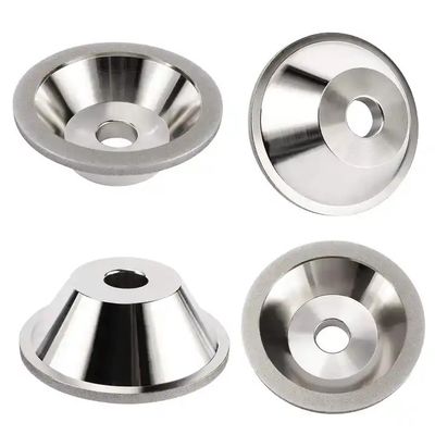 Mangkuk Dilapisi Diamond Cutting Disc Metal Glass Edging Grinding Wheel
