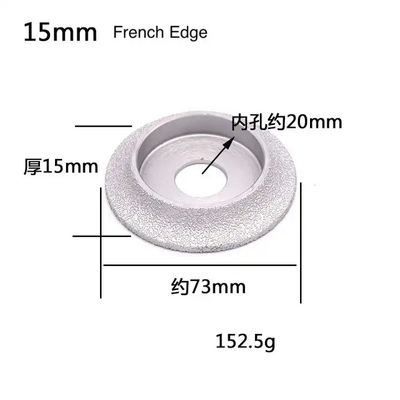 Roda Gerinda Disadur Kecil Roda Gerinda Listrik Perak 50mm