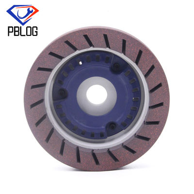 Boke 150mm Bowl Shape Turbo Resin Polishing Wheel dengan Water Proof Jacket untuk Mesin Beveling