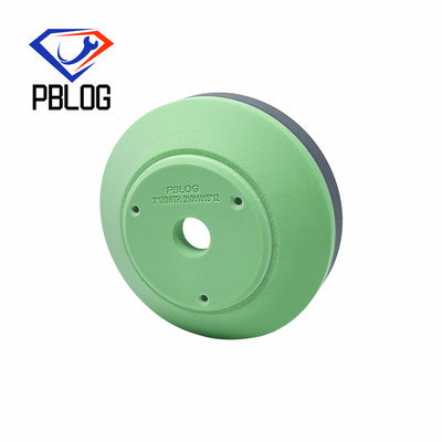 Boke 150mm Bowl Shape Continuous Resin Polishing Wheel dengan Water Proof Jacket untuk Mesin Beveling