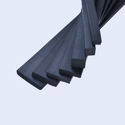 Dukungan kaca menggunakan blok karet 50 * 15mm dengan perekat diri