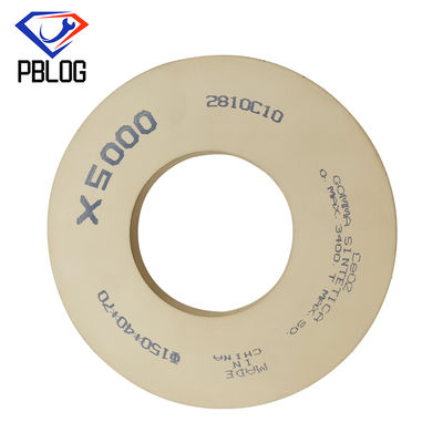Roda resin tahan lama mencapai kecepatan maksimum 3000rpm dengan ketebalan 20 * 12