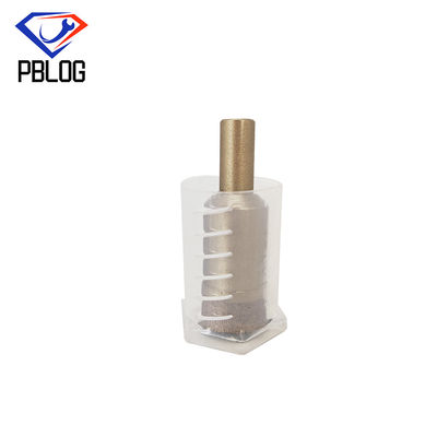 Double Edge Diamond Cutting Bit Precision Straight Shank Untuk Tile / Kaca