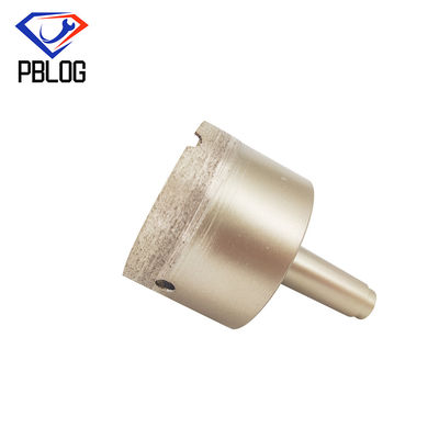 Perak 3 - 80mm Glass Drill Bits Diamond Glass Core Drill Dengan Ketahanan Panas Tinggi