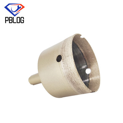 Perak 3 - 80mm Glass Drill Bits Diamond Glass Core Drill Dengan Ketahanan Panas Tinggi