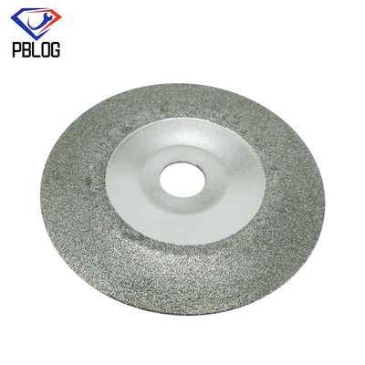 22mm Arbor Hole Elektro-dilapisi grinding wheel untuk bahan abrasif berlian