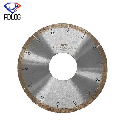 Precision Metal Bond Round Glass Cutting Disc 16-60 MM Diameter Lubang untuk Beton Batu Brick Tile
