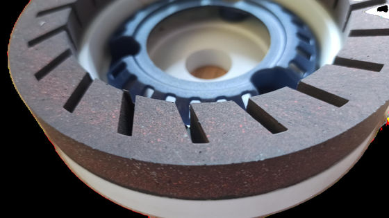 Kekerasan Resin Cup Wheel untuk Penggilingan Kaca Tipis Diameter 100/130/150/175mm
