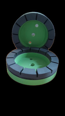 Roda penggiling resin kekerasan tinggi untuk kaca tipis 120 -240 Grit Lubang dalam 12/22/50mm