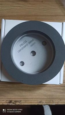 Resin Polishing Wheel / Resin Grinding Wheel 150mm Putih Brown 120-240 Grit untuk Mesin Double Edge