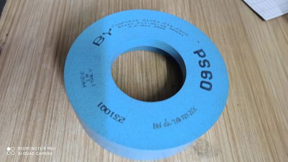 Blue Resin Wheel High Sharpness Grit 60 Untuk Double Edge/Beveling Machine