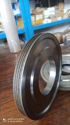 Roda berlian double-groove yang tajam dan tahan lama untuk mesin double-round edge