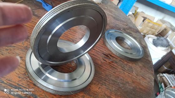 Roda berlian double-groove yang tajam dan tahan lama untuk mesin double-round edge