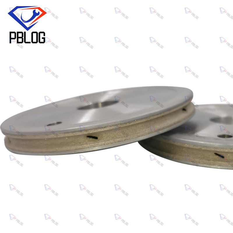 PBLOG PE kaca tepi Roda Diamond grinding Wheel Untuk pengolahan kaca Kualitas tinggi