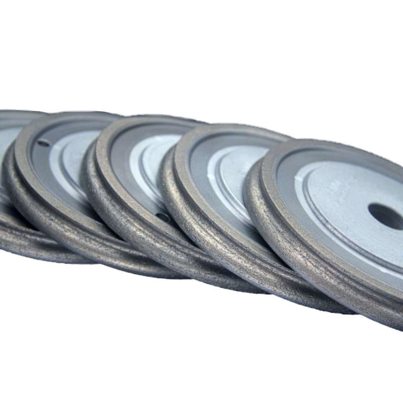Produksi sendiri D175 Duckbill OG 10MM Lebar Diamond grinding wheel untuk kaca dan batu