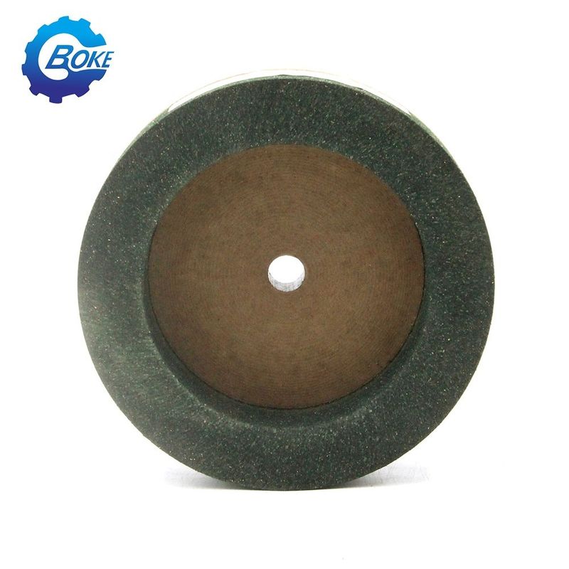 Performa yang baik Green Cup Bentuk 150mm Bk Polishing Wheel Untuk Mesin Edging