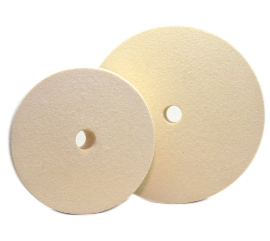 100% Felt Flat Wool Pure Polishing Wheel untuk Disc Abrasif pada Kaca Meubel/Kerajinan Kaca