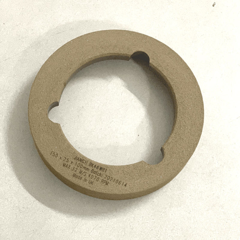 BK46 BK60 roda polishing profil alat pengolahan kaca 150x25x100mm untuk mesin edging mesin penggiling