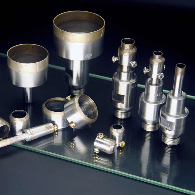 asli dan 100% baru kaca berlian bor bit dengan countersink harga pabrik custom made