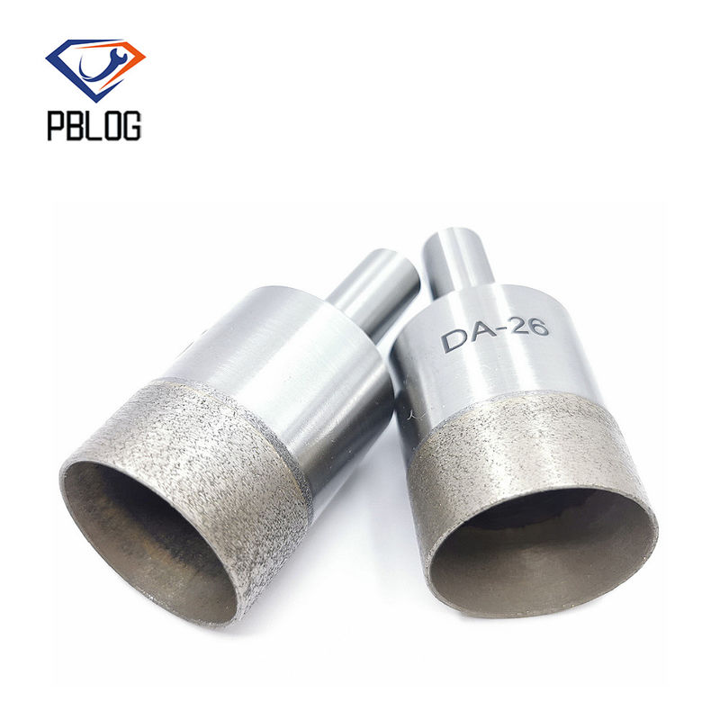 PBLOG diamond drill bit sinter dapat digunakan untuk aplikasi pengolahan kaca pengeboran seperti kamar mandi kaca