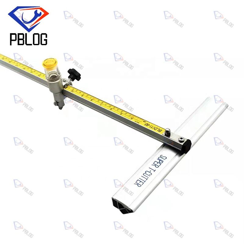 PBLOG 100cm kaca T pemotong pegangan logam harga murah pemotong kaca pengolahan kaca alat berlian