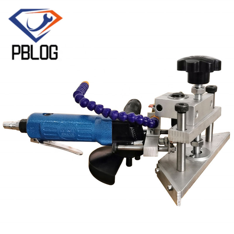 Keamanan Portable Mudah Untuk Mengoperasikan Chamfering Pneumatic Angle Grinder Untuk Keramik Kaca Marmer