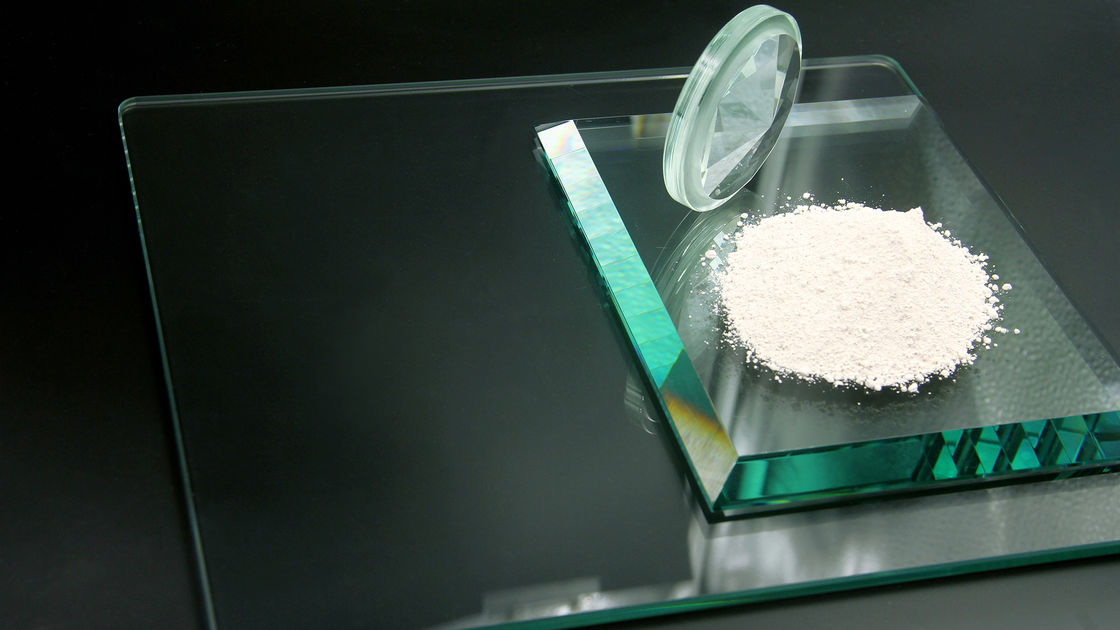 Glass Rare Earth Cerium Oxide Polishing Powder Tangan Warna Putih