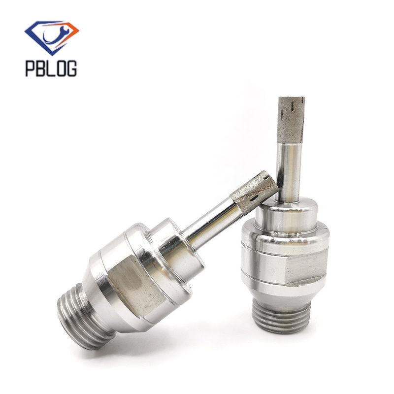 Coring Sharpening Glass Drill Bits Diameter 3 - 100MM Dengan Self Slotting