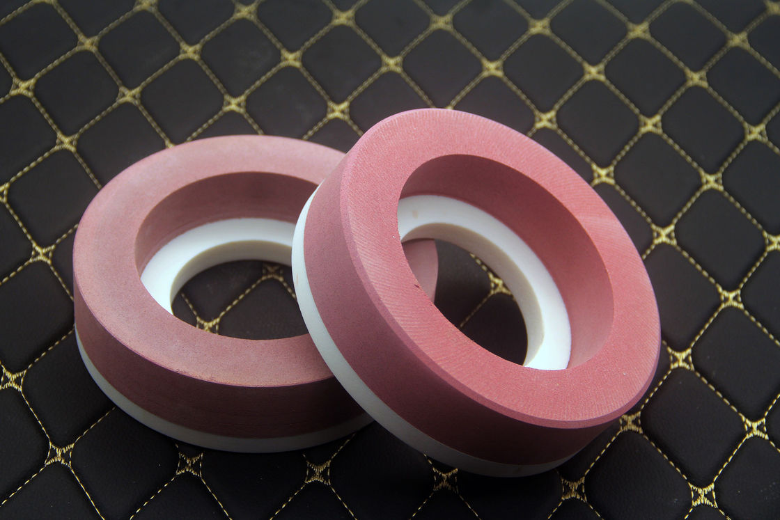 Warna Pink Cerium Oxide Polishing Wheel Tools Penggiling Tepi Kaca