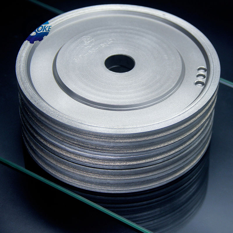 35mm Ketebalan Kaca Polishing Wheel untuk Smooth Polishing 40mm Lubang Diameter 10S60 Grit