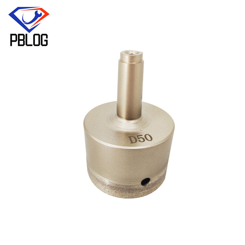 Perak 3 - 80mm Glass Drill Bits Diamond Glass Core Drill Dengan Ketahanan Panas Tinggi