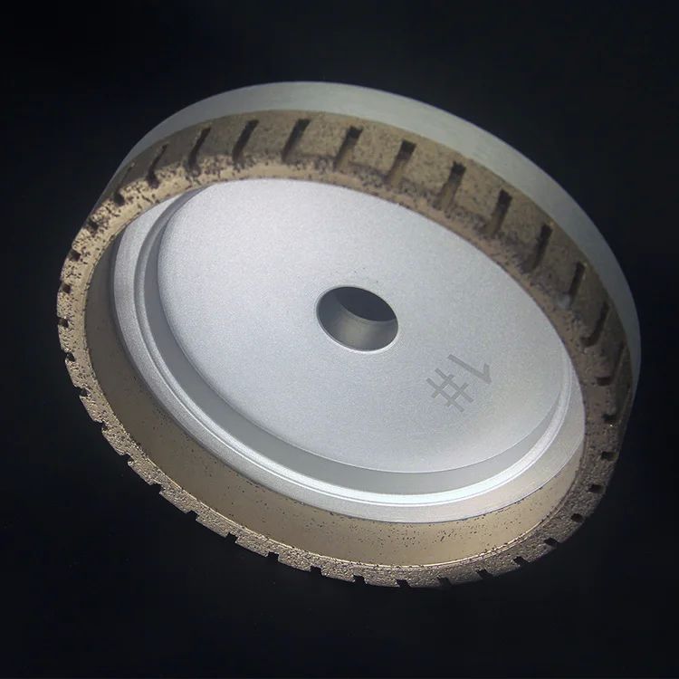 Berkualitas tinggi diamond polishing wheel 150mm Arbor Hole 12/22/30mm 240# Grit 4500rpm Speed