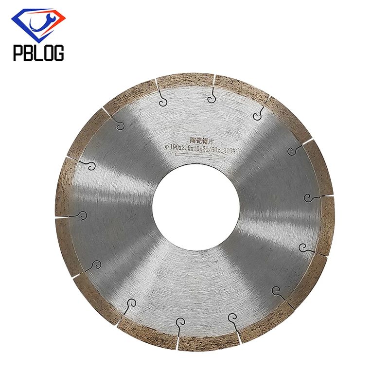 Precision Metal Bond Round Glass Cutting Disc 16-60 MM Diameter Lubang untuk Beton Batu Brick Tile