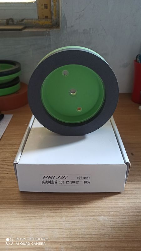 Kekerasan roda cangkir resin tipis 120#-240# Grit untuk penggilingan kaca di bawah 2800RPM