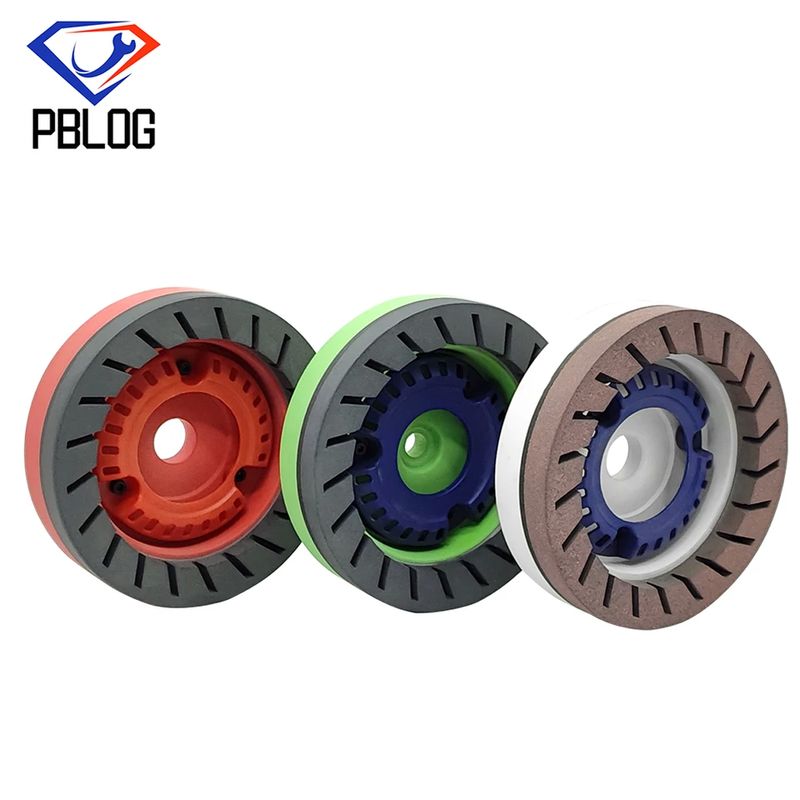 White Brown Hardness Grinding Wheel Resin Cup Wheel untuk Mesin Beveling Double Edge