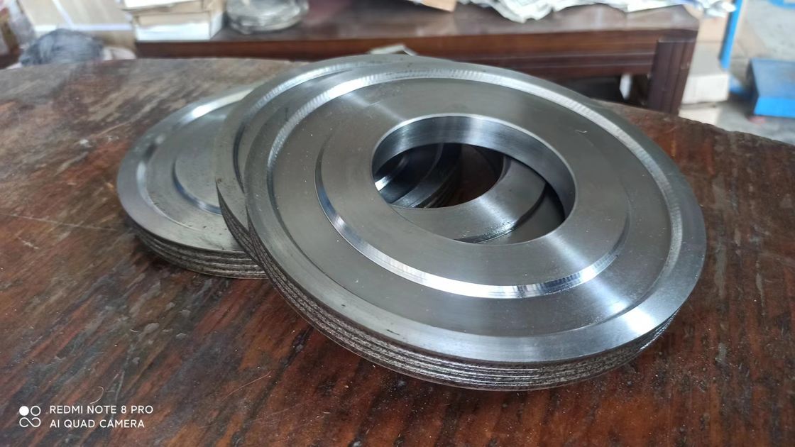Roda berlian double-groove yang tajam dan tahan lama untuk mesin double-round edge