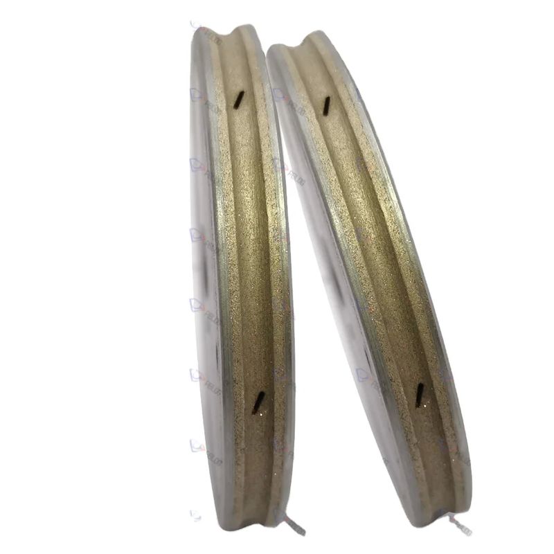 150mm Round Edge Diamond Polishing Wheel untuk Kinerja yang Lama dan Grit 240
